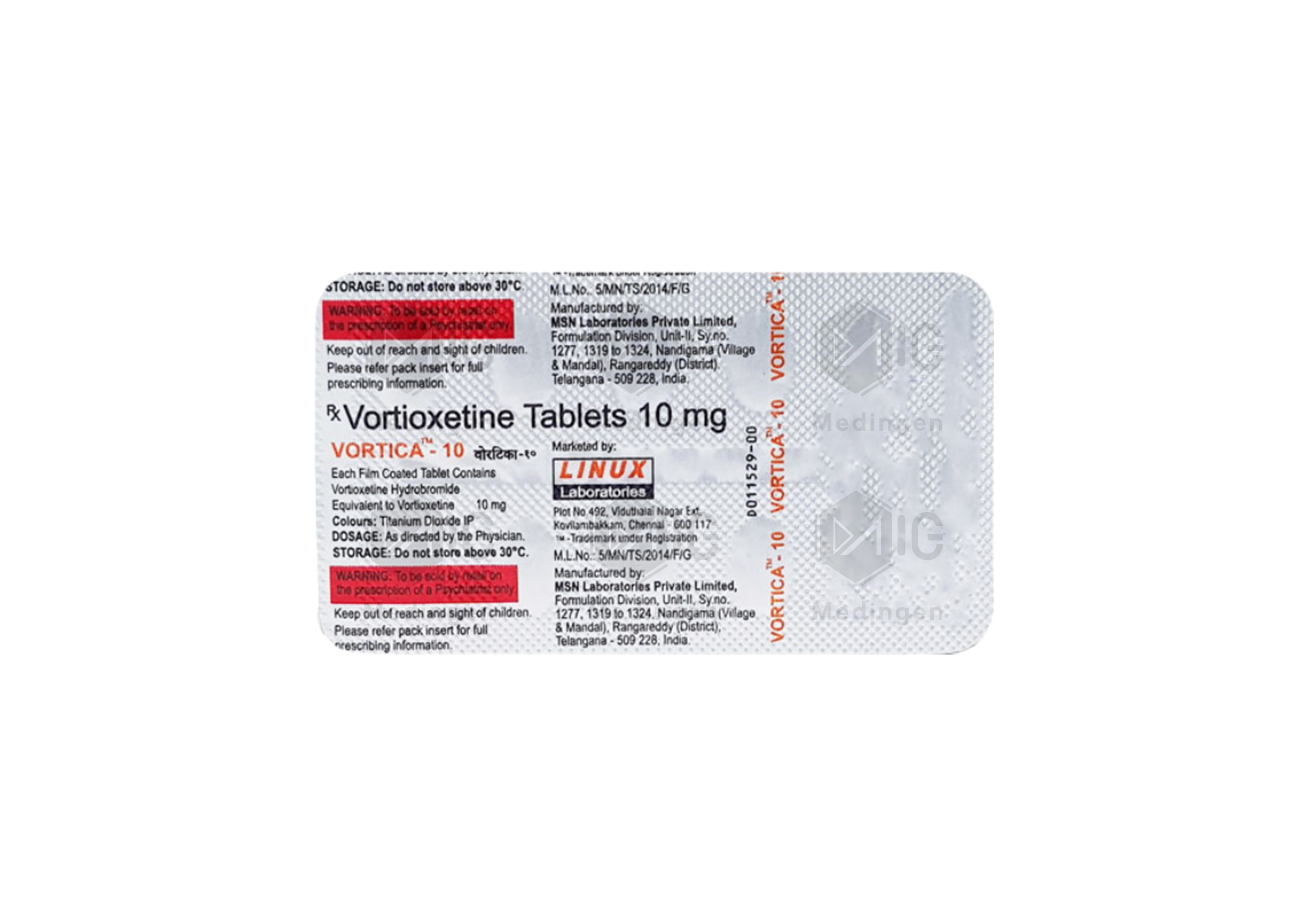 VORTICA 10MG